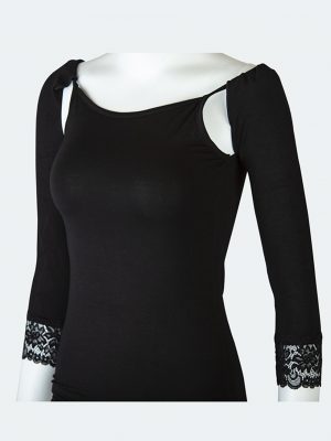 Lycra Sleeves with Snaps +lace