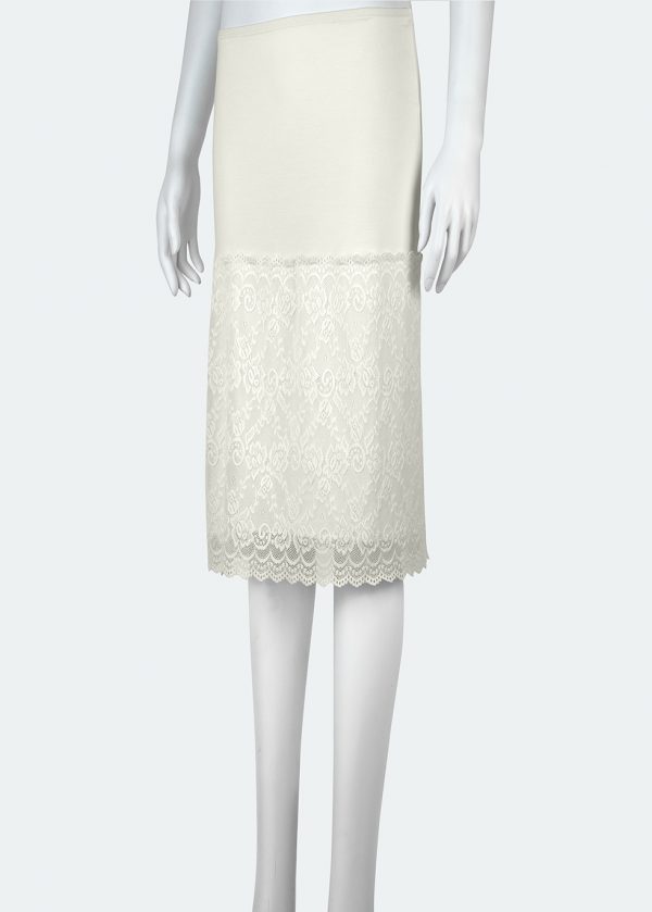knee SKIRT EXTENDER WITH A LACE