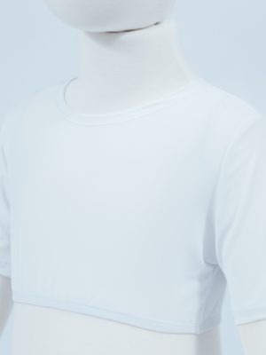 Lycra Half Shirt Short Sleeve Grils