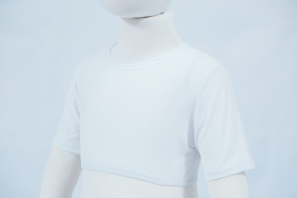Lycra Half Shirt Short Sleeve Grils